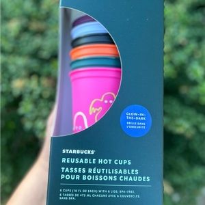 Starbucks Halloween Glow In The Dark Hot Cups